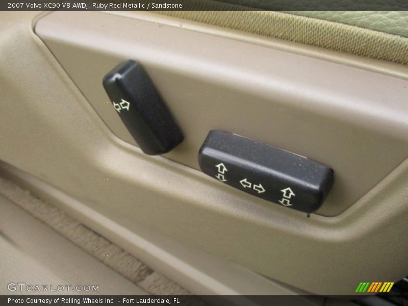 Ruby Red Metallic / Sandstone 2007 Volvo XC90 V8 AWD