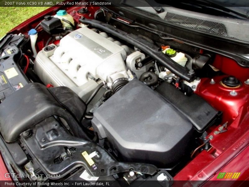 Ruby Red Metallic / Sandstone 2007 Volvo XC90 V8 AWD