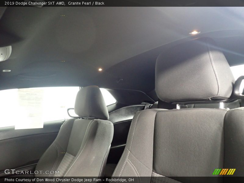 Granite Pearl / Black 2019 Dodge Challenger SXT AWD