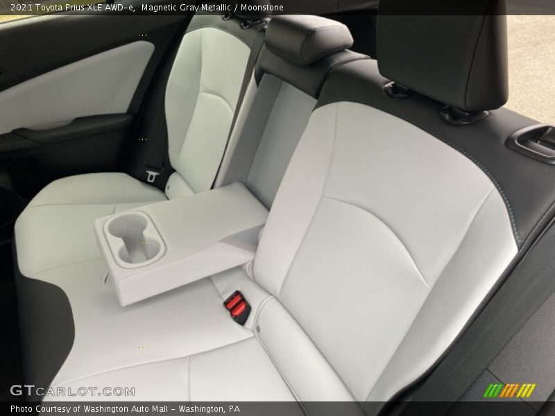 Rear Seat of 2021 Prius XLE AWD-e