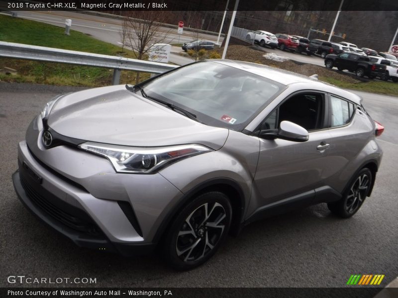 Magnetic Gray Metallic / Black 2018 Toyota C-HR XLE