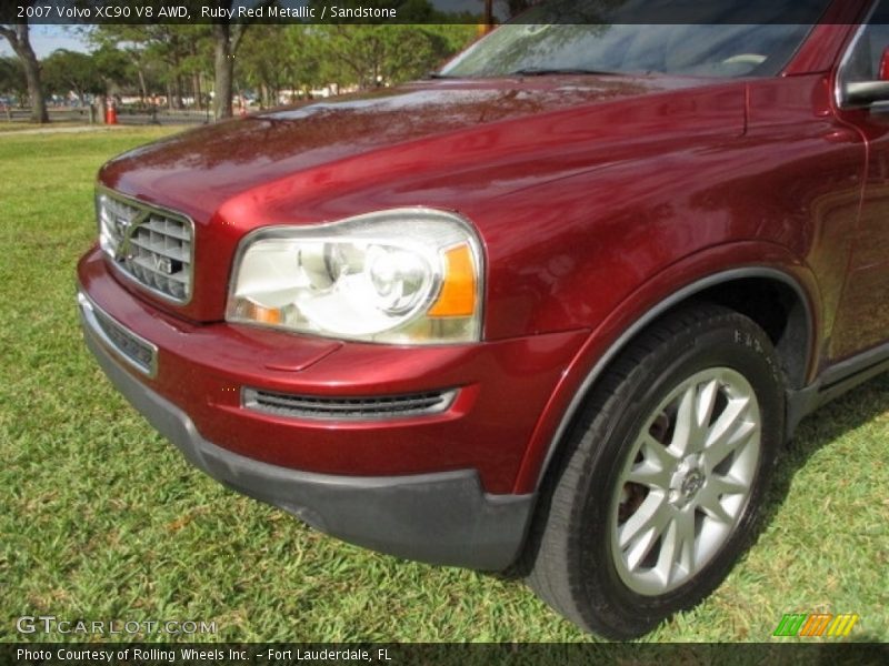 Ruby Red Metallic / Sandstone 2007 Volvo XC90 V8 AWD