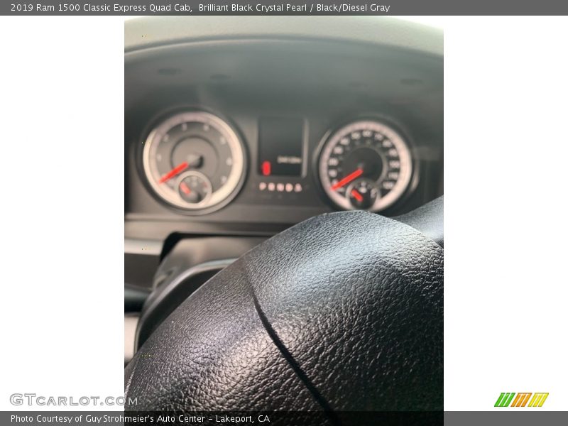 Brilliant Black Crystal Pearl / Black/Diesel Gray 2019 Ram 1500 Classic Express Quad Cab
