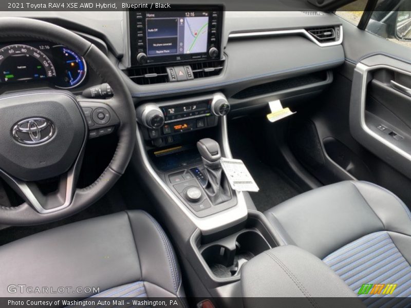 Blueprint / Black 2021 Toyota RAV4 XSE AWD Hybrid