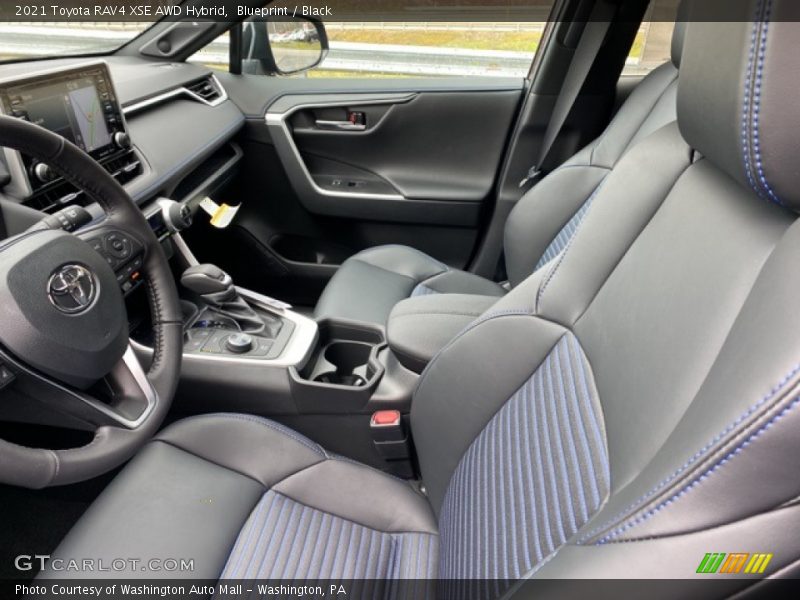 Blueprint / Black 2021 Toyota RAV4 XSE AWD Hybrid