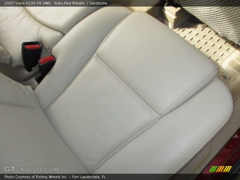 Ruby Red Metallic / Sandstone 2007 Volvo XC90 V8 AWD