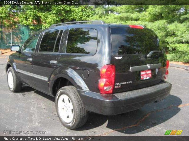 Black / Medium Slate Gray 2004 Dodge Durango SLT
