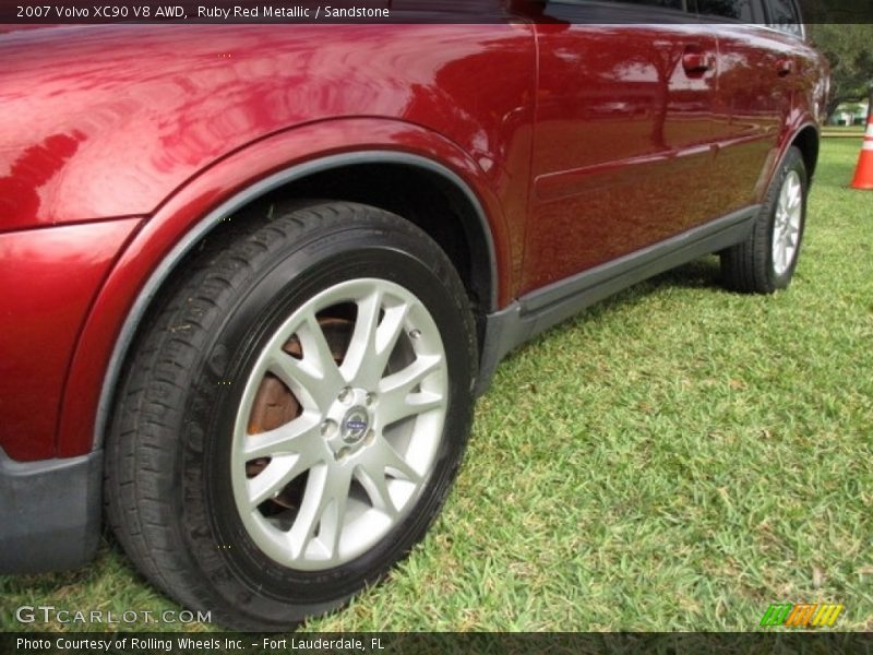 Ruby Red Metallic / Sandstone 2007 Volvo XC90 V8 AWD