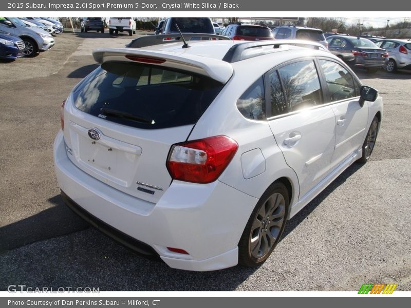 Crystal White Silica / Black 2015 Subaru Impreza 2.0i Sport Premium 5 Door