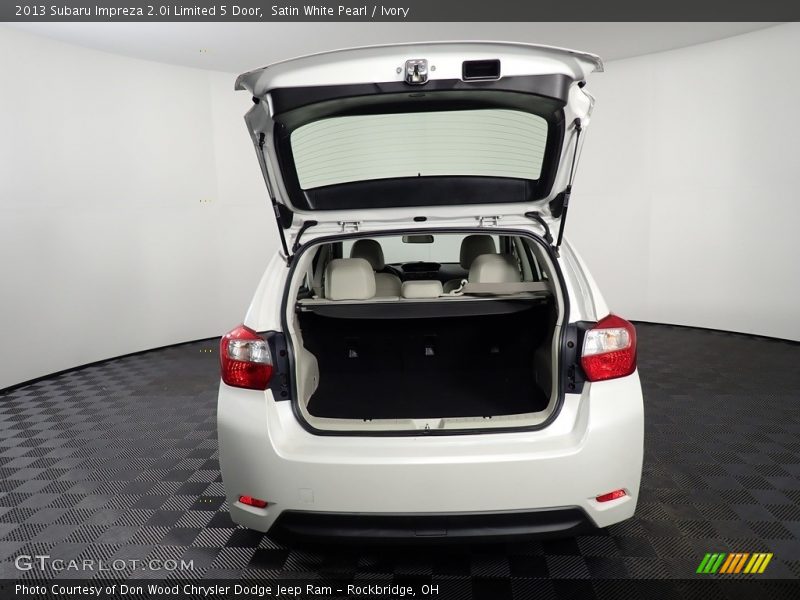 Satin White Pearl / Ivory 2013 Subaru Impreza 2.0i Limited 5 Door