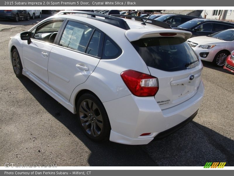 Crystal White Silica / Black 2015 Subaru Impreza 2.0i Sport Premium 5 Door