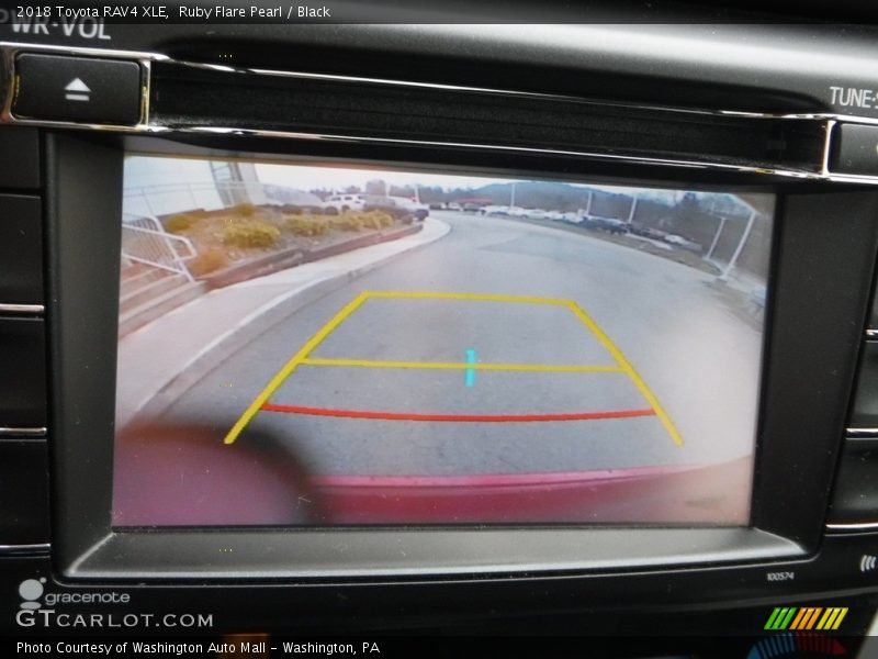 Ruby Flare Pearl / Black 2018 Toyota RAV4 XLE