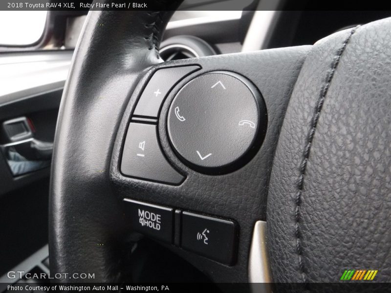 Ruby Flare Pearl / Black 2018 Toyota RAV4 XLE