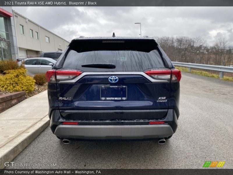 Blueprint / Black 2021 Toyota RAV4 XSE AWD Hybrid