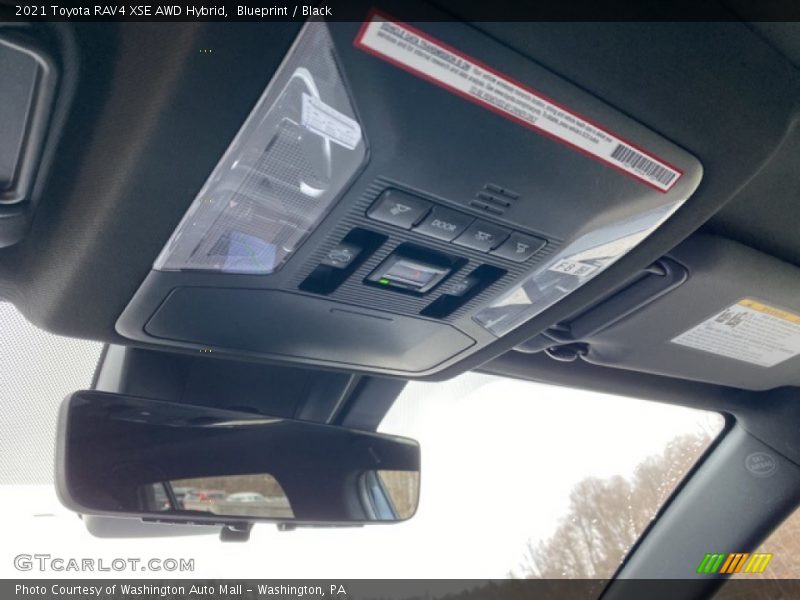 Blueprint / Black 2021 Toyota RAV4 XSE AWD Hybrid