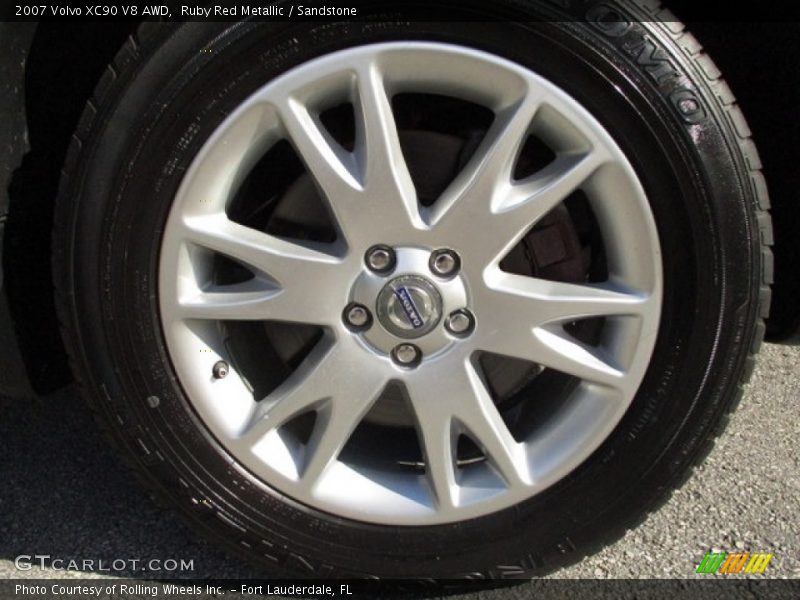 Ruby Red Metallic / Sandstone 2007 Volvo XC90 V8 AWD