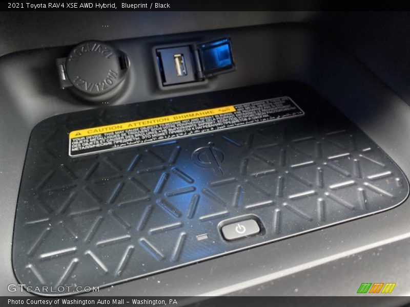 Blueprint / Black 2021 Toyota RAV4 XSE AWD Hybrid