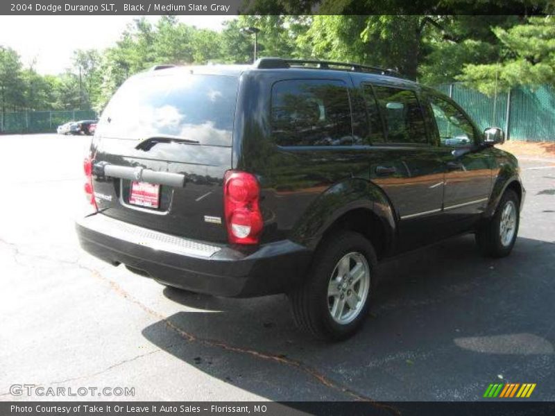 Black / Medium Slate Gray 2004 Dodge Durango SLT