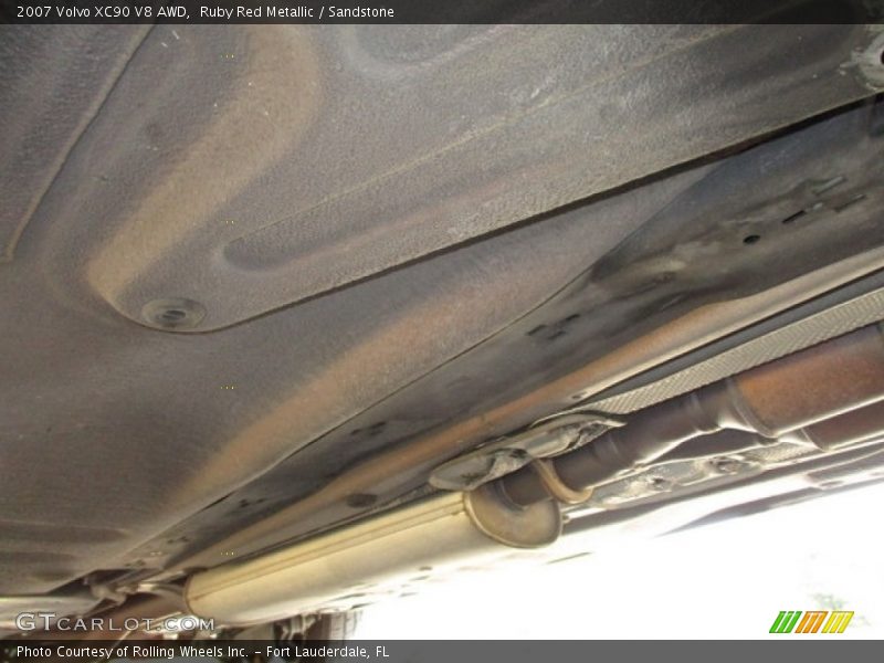 Ruby Red Metallic / Sandstone 2007 Volvo XC90 V8 AWD