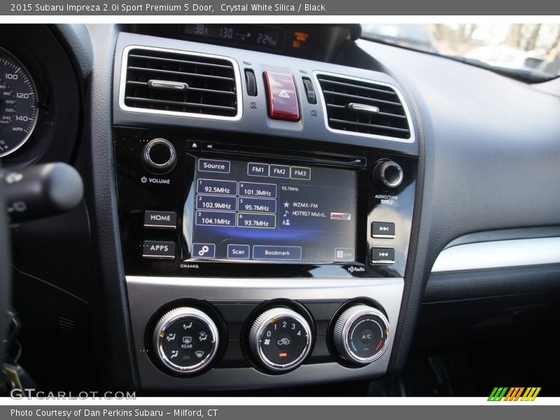 Controls of 2015 Impreza 2.0i Sport Premium 5 Door