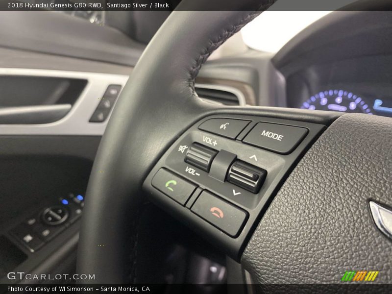  2018 Genesis G80 RWD Steering Wheel