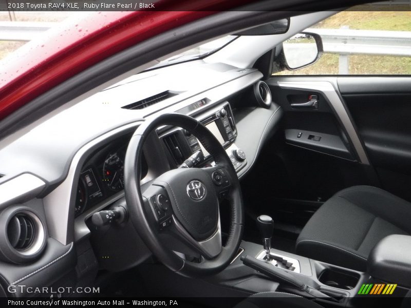 Ruby Flare Pearl / Black 2018 Toyota RAV4 XLE