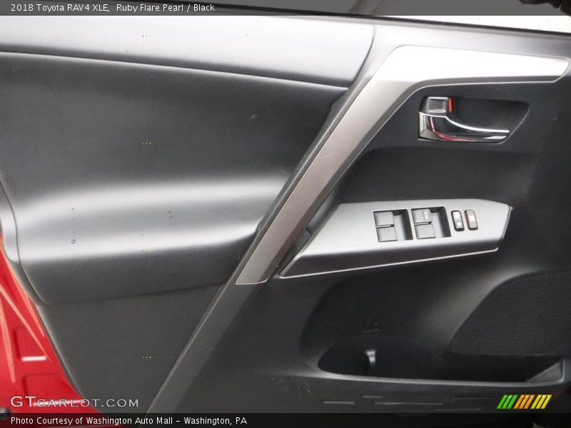 Ruby Flare Pearl / Black 2018 Toyota RAV4 XLE