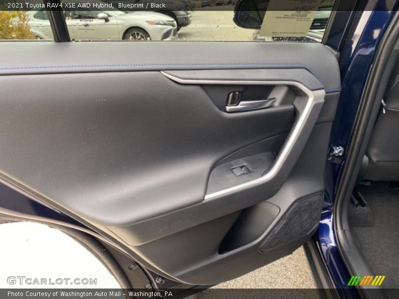 Blueprint / Black 2021 Toyota RAV4 XSE AWD Hybrid