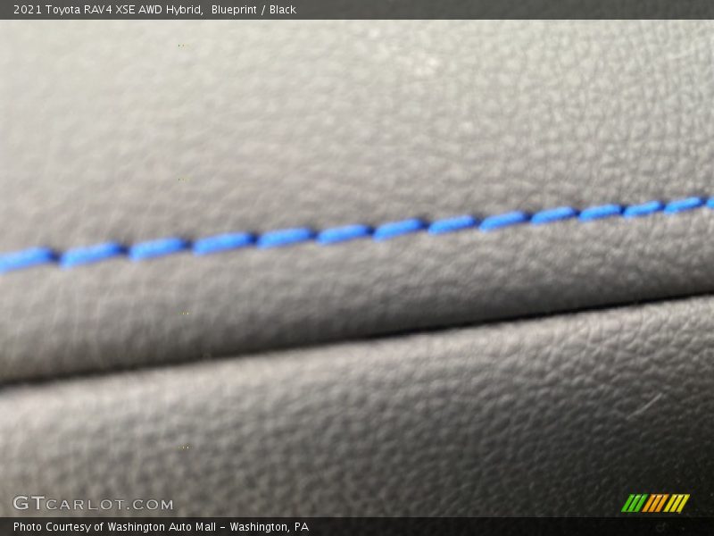 Blueprint / Black 2021 Toyota RAV4 XSE AWD Hybrid