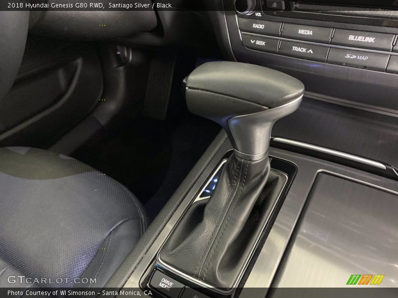  2018 Genesis G80 RWD 8 Speed Automatic Shifter