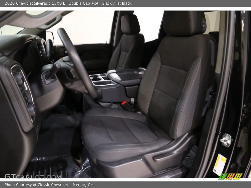 Black / Jet Black 2020 Chevrolet Silverado 1500 LT Double Cab 4x4