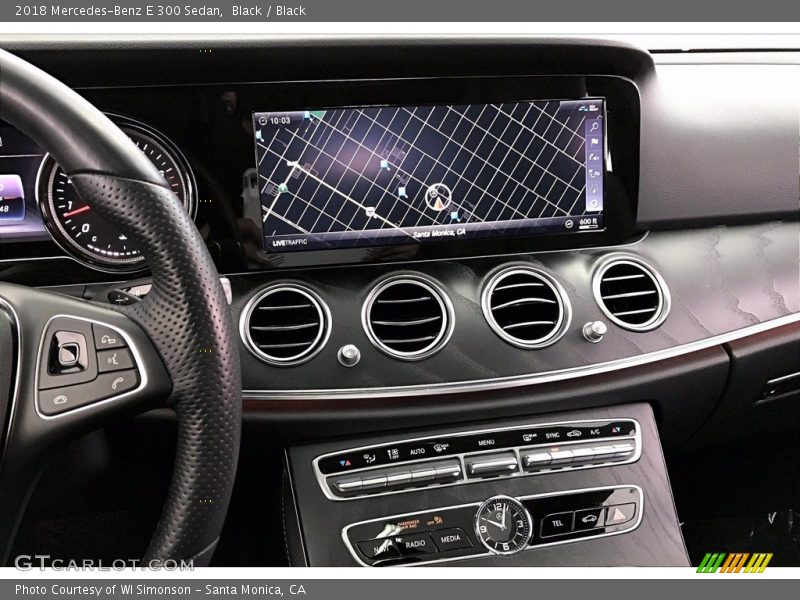 Black / Black 2018 Mercedes-Benz E 300 Sedan
