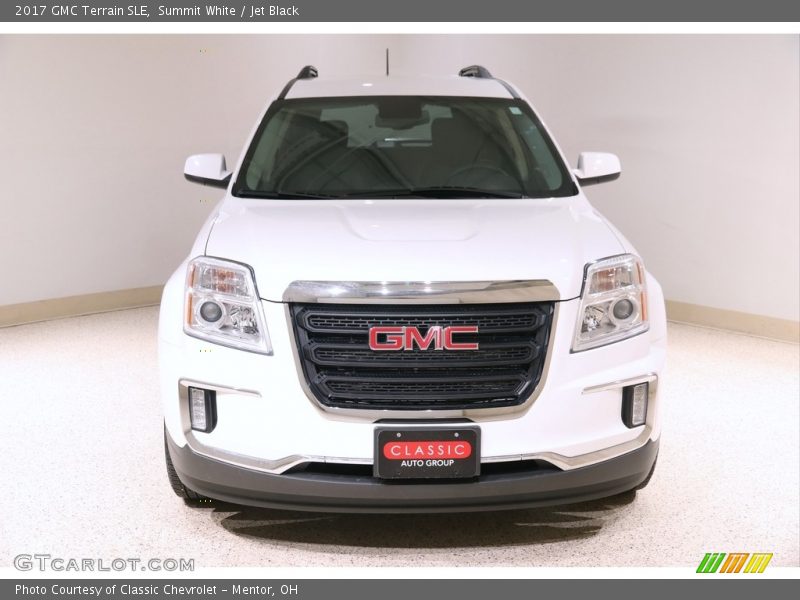 Summit White / Jet Black 2017 GMC Terrain SLE