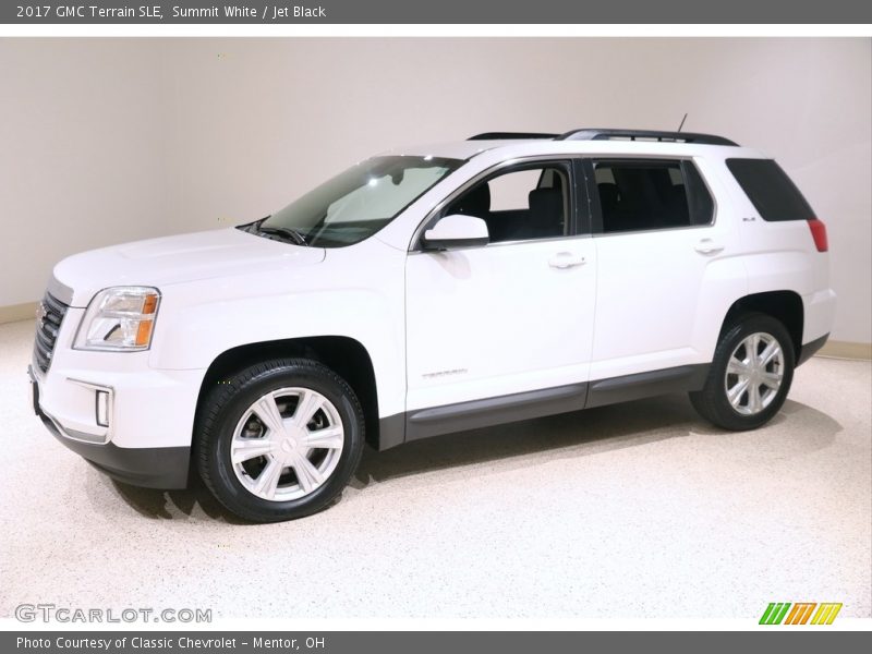 Summit White / Jet Black 2017 GMC Terrain SLE
