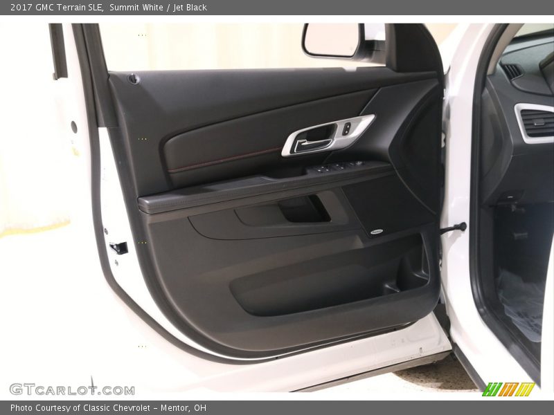 Summit White / Jet Black 2017 GMC Terrain SLE