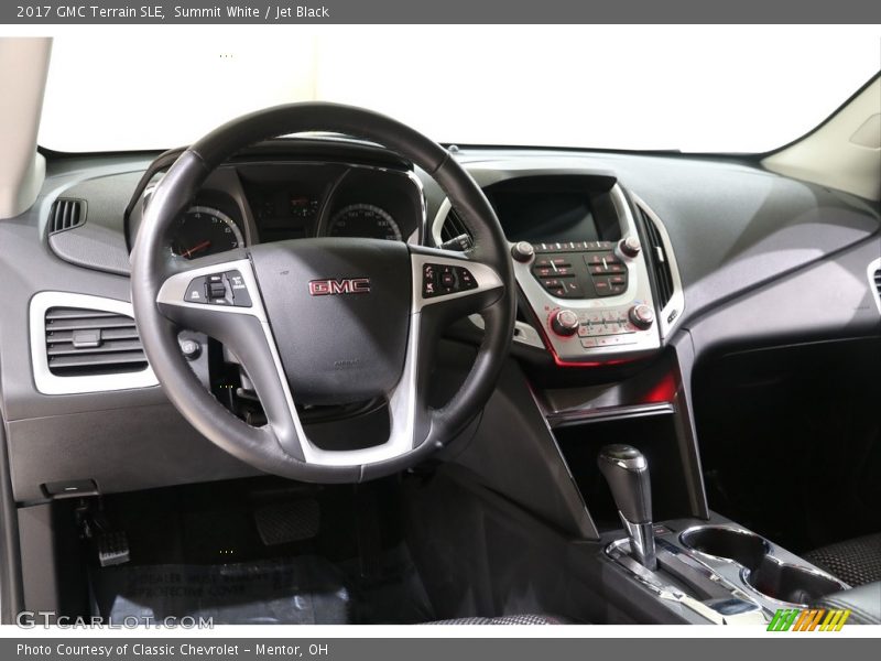 Summit White / Jet Black 2017 GMC Terrain SLE