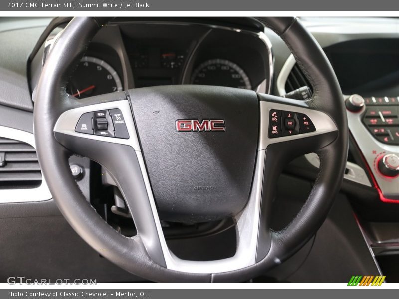 Summit White / Jet Black 2017 GMC Terrain SLE