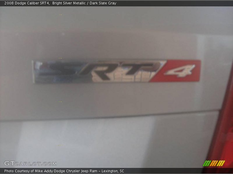 Bright Silver Metallic / Dark Slate Gray 2008 Dodge Caliber SRT4