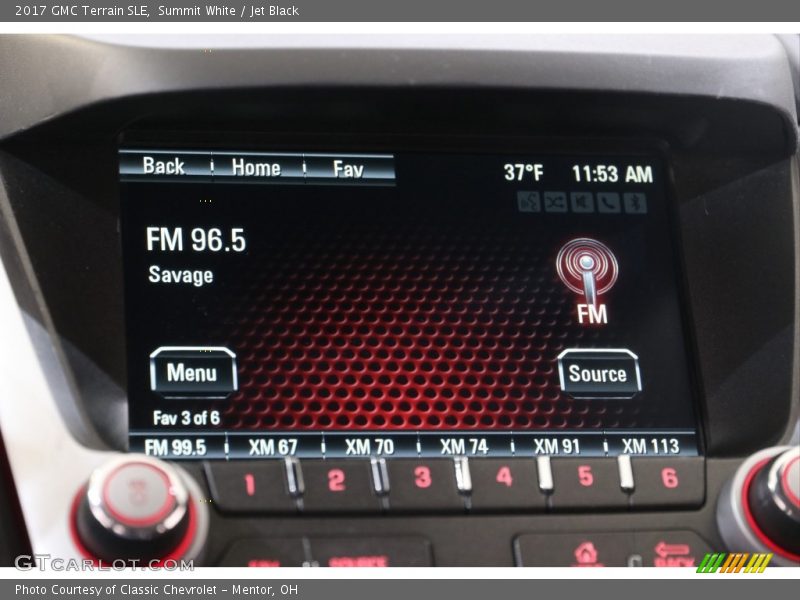 Summit White / Jet Black 2017 GMC Terrain SLE