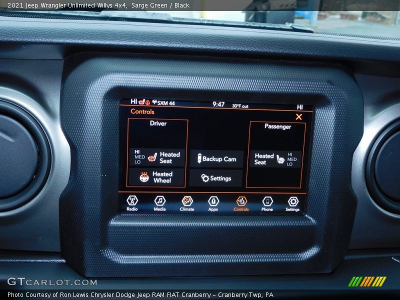 Sarge Green / Black 2021 Jeep Wrangler Unlimited Willys 4x4