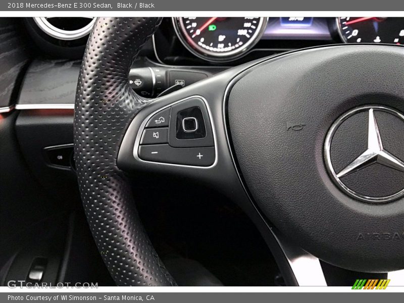 Black / Black 2018 Mercedes-Benz E 300 Sedan