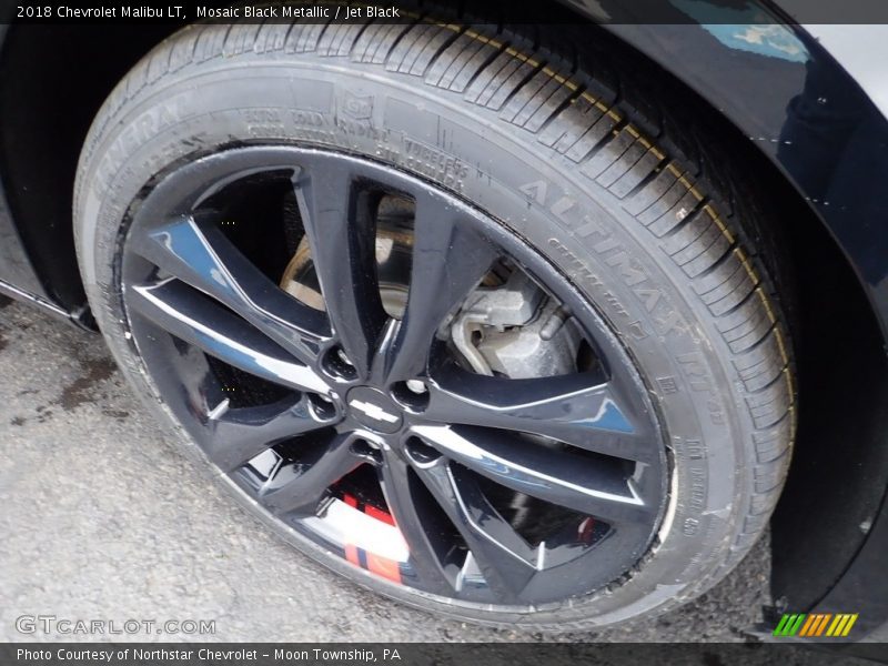 Mosaic Black Metallic / Jet Black 2018 Chevrolet Malibu LT