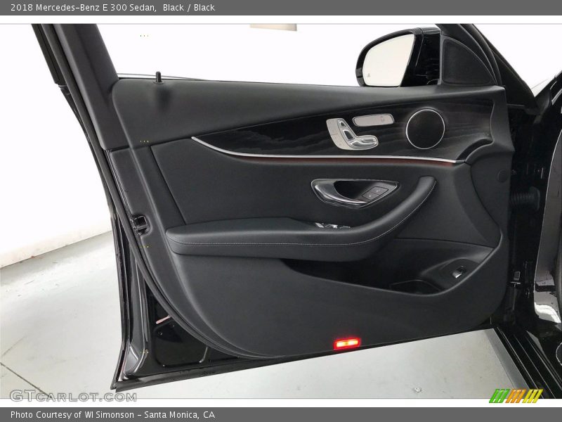 Black / Black 2018 Mercedes-Benz E 300 Sedan