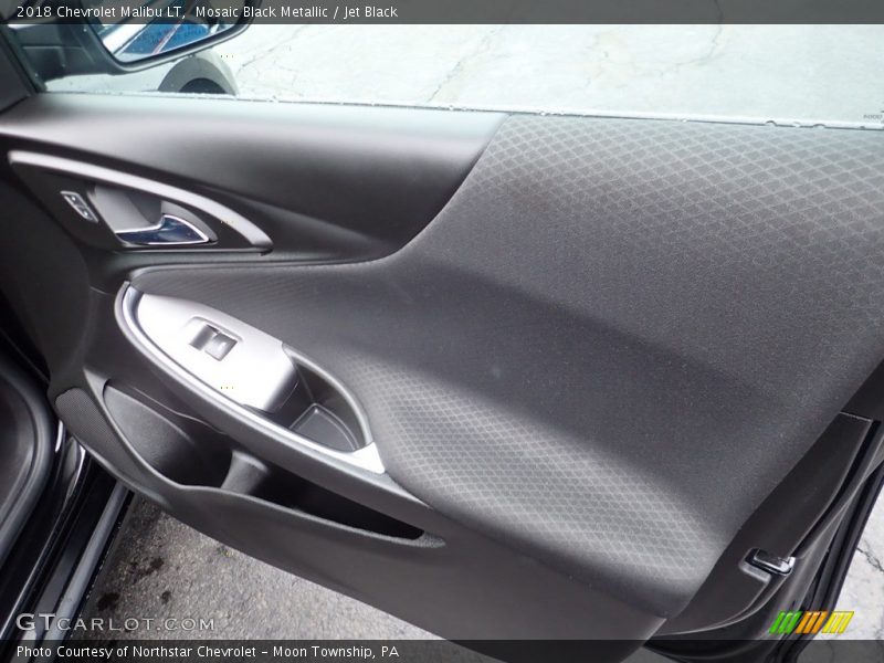 Mosaic Black Metallic / Jet Black 2018 Chevrolet Malibu LT