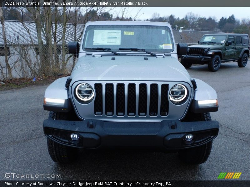 Billet Silver Metallic / Black 2021 Jeep Wrangler Unlimited Sahara Altitude 4x4