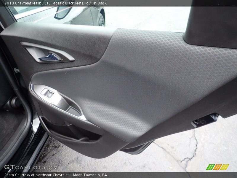 Mosaic Black Metallic / Jet Black 2018 Chevrolet Malibu LT