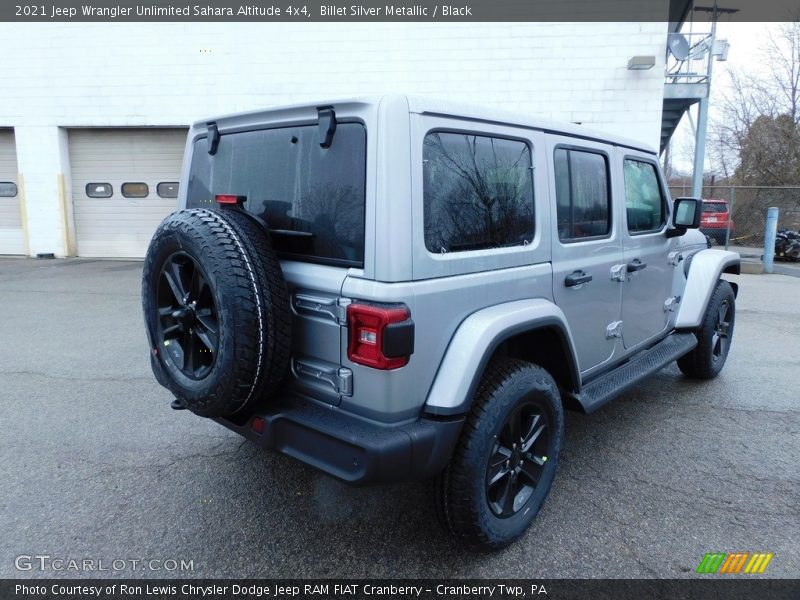 Billet Silver Metallic / Black 2021 Jeep Wrangler Unlimited Sahara Altitude 4x4