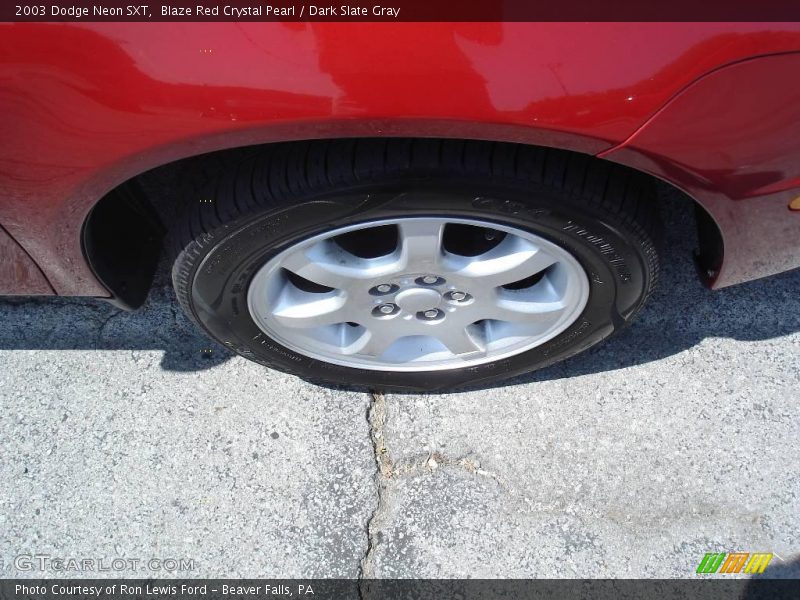 Blaze Red Crystal Pearl / Dark Slate Gray 2003 Dodge Neon SXT