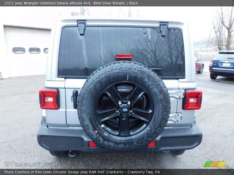 Billet Silver Metallic / Black 2021 Jeep Wrangler Unlimited Sahara Altitude 4x4
