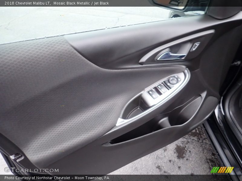 Mosaic Black Metallic / Jet Black 2018 Chevrolet Malibu LT